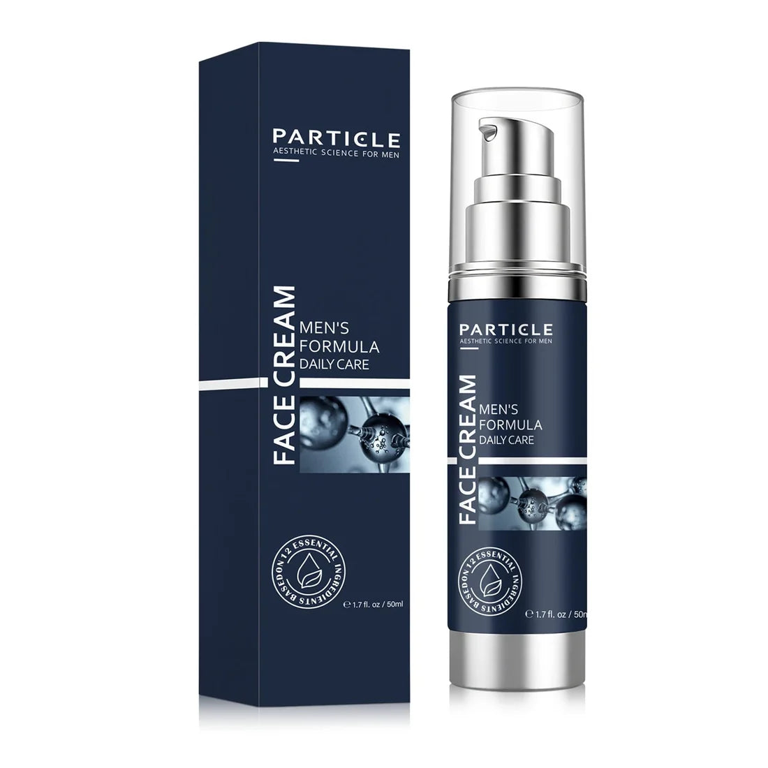 Particle Face Cream for Men 6-in-1 Anti-Aging Facial Moisturizer