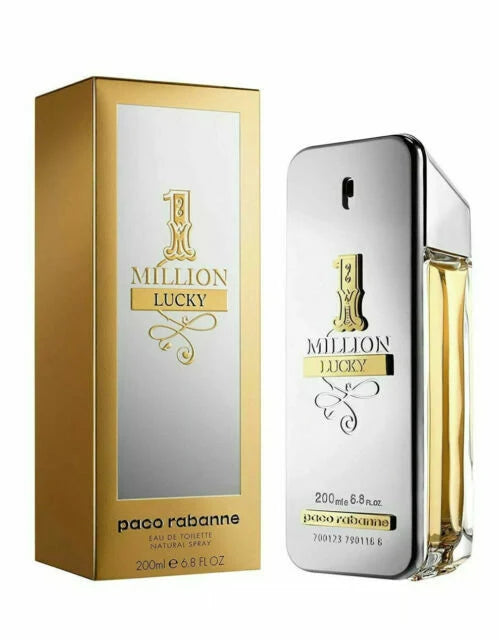 Paco Rabanne 1 Million Lucky Eau de Toilette Spray for Men 200ml