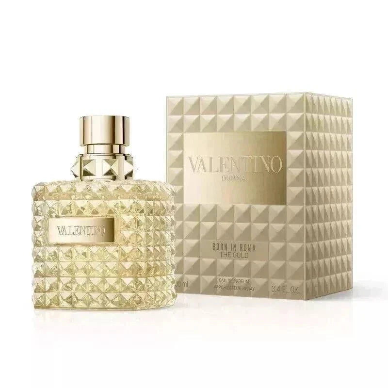 Valentino Donna Born In Roma The Gold EDP for Women 3.4 oz / 100ml – New Sealed
