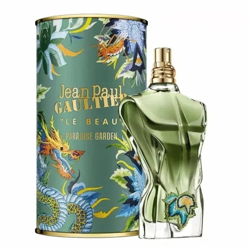 Jean Paul Gaultier Le Beau Paradise Garden, Le Beau Paradise Garden EDP, Jean Paul Gaultier Le Beau, Le Beau 125ml, Jean Paul Gaultier Men's Fragrance, JPG Le Beau, Men's Eau de Parfum, Jean Paul Gaultier Perfume, Luxury Men's Fragrance, Designer Men's Fragrance