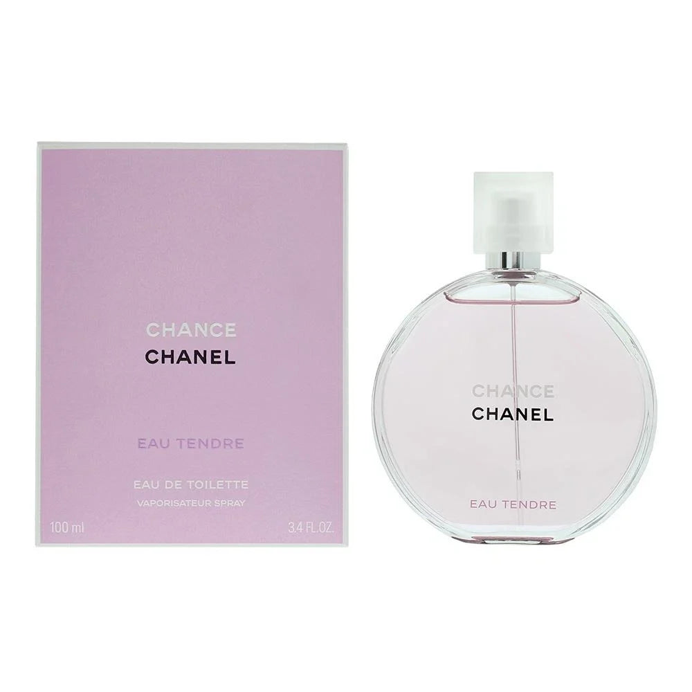 CHANEL Chance Eau Tendre, Chanel Chance Eau Tendre EDT, Chanel Chance Eau Tendre 100ml, CHANEL Women's Perfume, Chanel Eau Tendre Perfume, Chanel Chance 3.4 oz, Women's Eau de Toilette, Luxury Women's Fragrance, Chanel Perfume for Women, Designer Women's Perfume