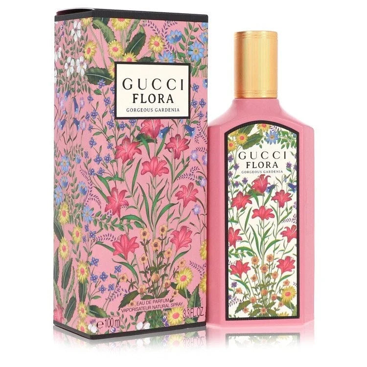 Gucci Flora Gorgeous Gardenia, Gucci Gorgeous Gardenia, Gucci Flora EDP, Gucci Gardenia Perfume, Gucci Women's Perfume, Gucci Flora Gorgeous Gardenia 100ml, Gucci Flora 3.4 oz, Women's Eau de Parfum, Luxury Women's Fragrance, Designer Perfume for Women