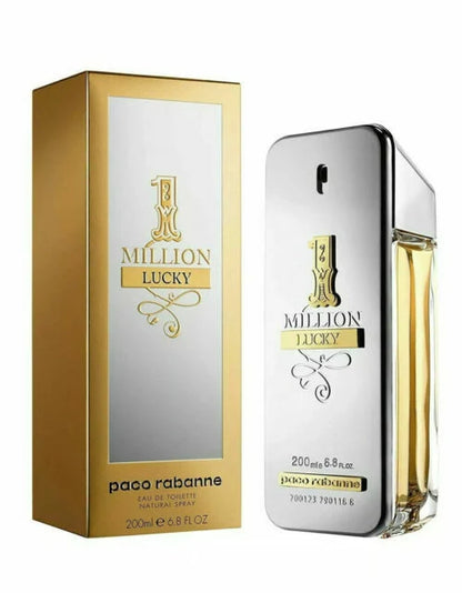 Paco Rabanne 1 Million Lucky Eau de Toilette Spray for Men 200ml