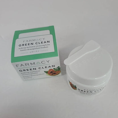 Farmacy Green Clean Makeup Meltaway Cleansing Balm Face Cleanser 1.7 oz / 50ml